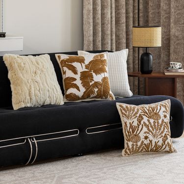 Luxury Sofa Pillow Covers - Modern Minimalist Decorative Throw Pillows For Living Room & Bedroom (Set Of 2, Premium Velvet & Stylish Design)_voghion.com