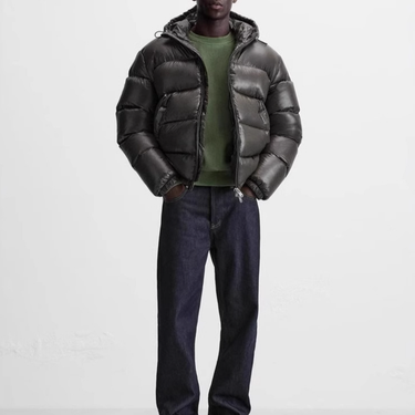 Men's Clothing Autumn and Winter Hooded Cotton Clothes Casual Quilted Coat Jacket_voghion.com