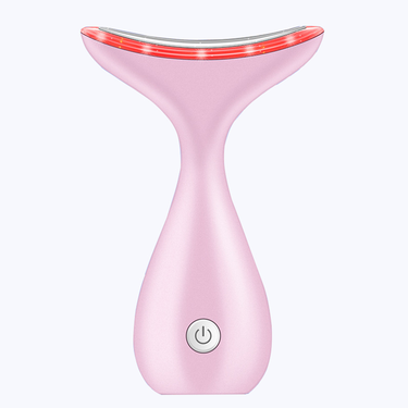 Face Beauty Neck Device 3 Colos LED Photon Theapy Skin Tighten Reduce Double Chin Anti Winkle Remove Lifti 70% discount_voghion.com