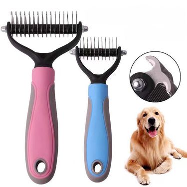 Professional VZZ Stainless Steel Dog Comb By PawParty Store_voghion.com