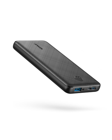 Anker Power Bank(PowerCore 10K),Compact Travel-Ready 10,000mAh Battery Pack With PowerIQ Charging Technology,5V/3A High-Speed Charging_voghion.com
