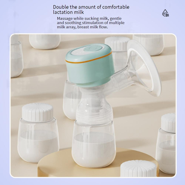 Breast Pumps All In One Electric Breast Pump Painless Milk Pumping Massage Silent Charging Automatic Milk Extraction_voghion.com