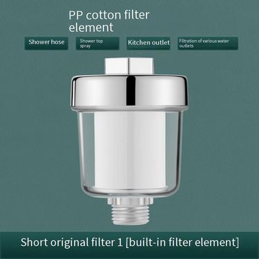 Premium Shower Head Filter With PP Cotton Cartridge - Universal Water Purifier For Bathing, Compatible With Most Shower Systems_voghion.com