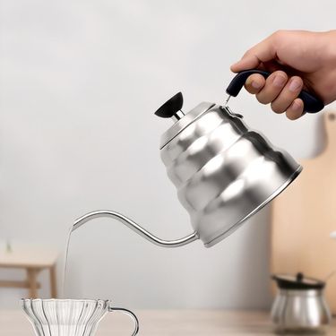 304 Stainless Steel Pour Over Household Hanging Ear Long Spout Fine Water Kettle Outdoor Drip Coffee Pot Utensil_voghion.com
