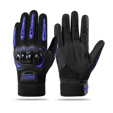 Touchscreen Motorcycle Gloves Anti-Fall Hard Shell Protective Outdoor Climbing Men's Riding Gear Long Finger Non-Slip_voghion.com