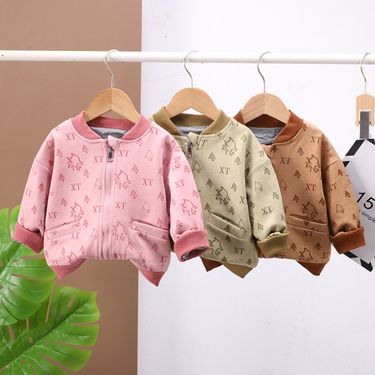Boys' outerwear spring and autumn 2024 new children's jacket for outerwear, stylish women's baby casual top_voghion.com
