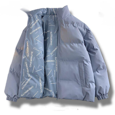 Winter New Style Double sided Down Men's and Women's Trendy Loose Couple Cotton Jacket Coat_voghion.com