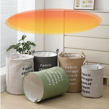 Large Capacity Laundry Basket For Home, Foldable Clothes And Toys Storage Hamper_voghion.com