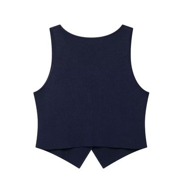 2024 Summer New Style Women's Flat Needle Short Tank Top_voghion.com