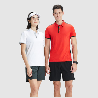 Golf clothes, summer collar, short sleeved T-shirt, tennis sportswear, men's and women's styles_voghion.com