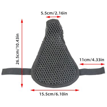 New Cushion Replacement Pad Bike Saddle Racing Mesh Anti-slip Thickened Bicycle Seat Cover Soft Cycling Spare Parts Accessories_voghion.com