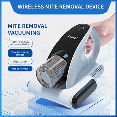 Wireless mite removal device household bed vacuum cleaner handheld mite removal artifact ultraviolet disinfection machine spot gift_voghion.com