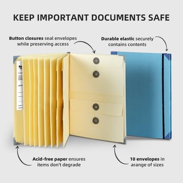 In Case I Go Missing Binder Manila pocket folder wholesale accordion bag_voghion.com