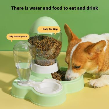 Cat Automatic Feeder, Dispenser, Large Capacity Cat Integrated Pet Bowl, Non Wetting Mouth, Dog Water Dispenser_voghion.com