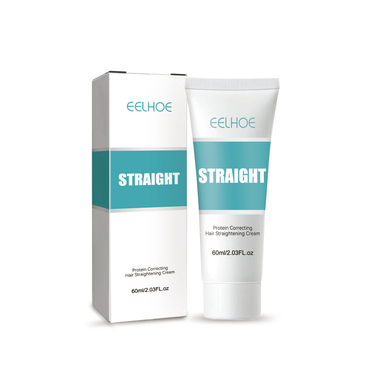 EELHOE Professional Protein Correction Hair Straightening Cream Treatment Hair Gloss and Silk_voghion.com