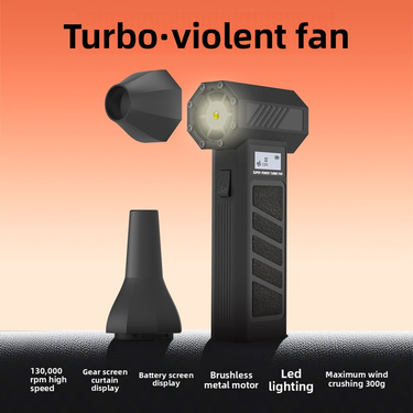 High-Speed Turbo Fan - Powerful Mini Blower For Dust Cleaning & Drying Industrial-Grade Airflow_voghion.com