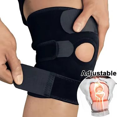 1PC Orthopedic Knee Pad Knee Brace Support Joint Pain Relif Patella Protector Adjustable Sport Kneepad Guard Meniscus Ligament_voghion.com