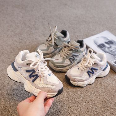 Children's sports shoes mesh breathable 2023 Spring and Autumn New Baby Shoes s' Shoes Girls' Dad's Shoes Middle Big_voghion.com