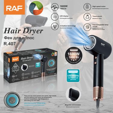 RAF European standard intelligent temperature control household high-power high-speed dryer, quick drying hair care_voghion.com