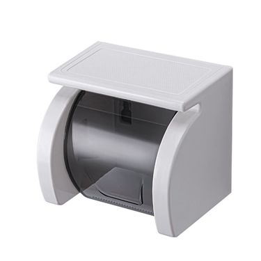 Portable Roll Paper Holder Punch-free Tissue Box Bathroom Organizer Waterproof Toilet Paper Dispenser Bathroom Accessories_voghion.com