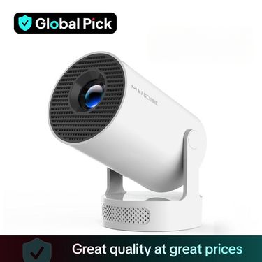 MAGCUBIC Tragbarer Projektor, 290ANSI Android 11 Tragbarer Projektor, WiFi6 BT5.4 Integrierter Lautsprecher Mini Smart Projektor Für Zuhause_voghion.com