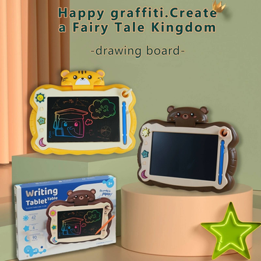 "10'' LCD Drawing Tablet With Stand - Pressure-Sensitive Pen, Music Mode & One-Touch Erase! Artist-Grade Digital Sketchpad"_voghion.com