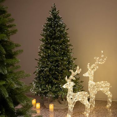 Christmas tree 2024 new pure PE encryption creative large ornaments ins style home use_voghion.com