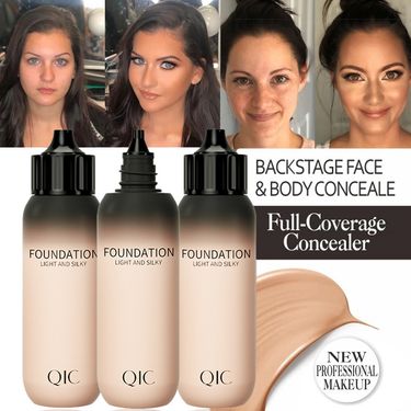 Thin, Breathable, Natural Concealer BB Cream, Moisturizing, Oil Controlling, And Makeup Keeping Liquid Foundation_voghion.com