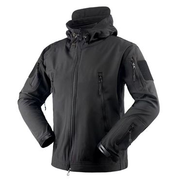 Women's Clothing Outdoor shark skin jacket outdoor men's waterproof tactical jacket military fan clothing M65 windbreaker cold proof clothing coat_voghion.com
