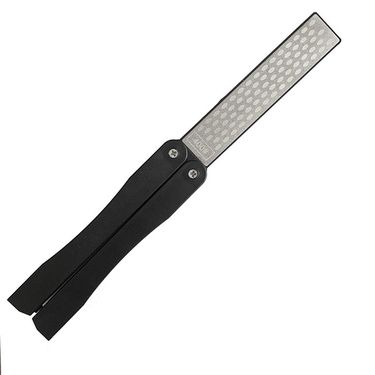 New Double Sided Folded Pocket Sharpener Diamond Knife Sharpening Stone Kitchen Tool_voghion.com