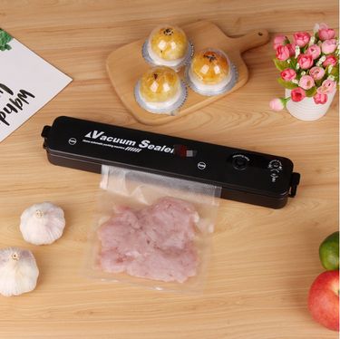 Household Vacuum Sealer - Small Automatic Plastic Food Preservation & Packaging Machine, Portable_voghion.com