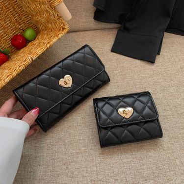 Luggage & Bags new diamond shaped small style high end large capacity multi card slot card holder foldable coin purse exquisite handbag_voghion.com