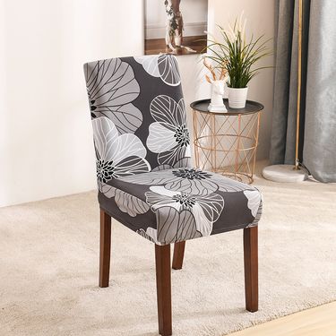 Elastic chair cover home one-piece chair cushion set hotel restaurant universal simple dining table chair cover stool cover fabric_voghion.com