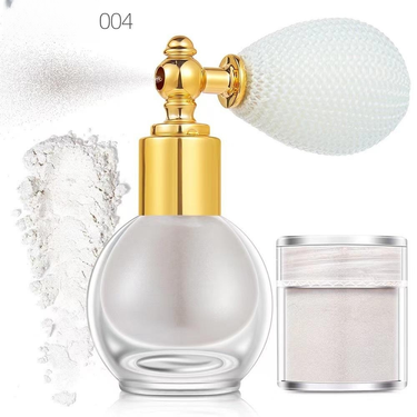 Shimmering Spray Powder Sparkle Powder, Body Glitter Face High Gloss Highlighter Loose Makeup for Women Hair Makeup_voghion.com