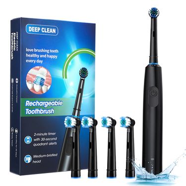 2024 EU Dental Recommended Electric Toothbrush - 5 Mode 22,000RPM Cleaning With Smart Timer & IP67 Waterproof (Type-C)_voghion.com