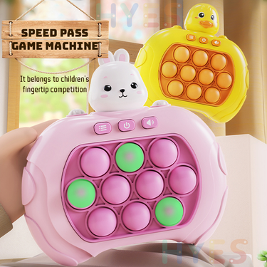 Speed Push Game Machine Squeeze Toy Indoor Outdoor Anti Stress Fidget Toys Fun Puzzle Quick Push Game Consoles Toys For Parents-Children Interaction_voghion.com