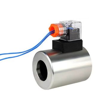 4WE Series Hydraulic Solenoid Valve Coil, Silver White Coil, 220V And 24V_voghion.com