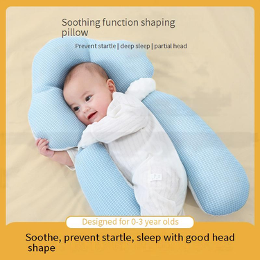 Mother Kids Baby Pillow Shaping Pillow To Correct Head Shape Soothe Newborn Baby And Prevent Startle While Sleeping Sense Of Security_voghion.com