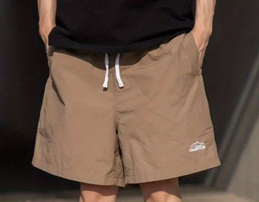 Men's Clothing retro simple solid color quick-drying shorts for men and women summer thin trend loose casual sports shorts_voghion.com