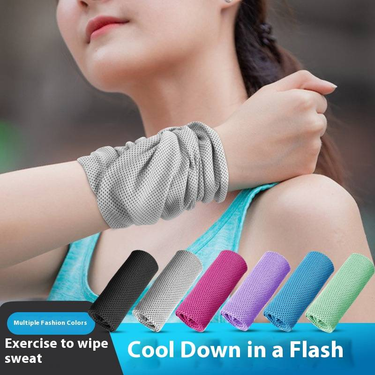 Unisex Sports Wristband – Sweat-Absorbing & Quick-Dry Wrist Towel For Basketball, Running & Fitness (Cooling & Non-Slip)_voghion.com