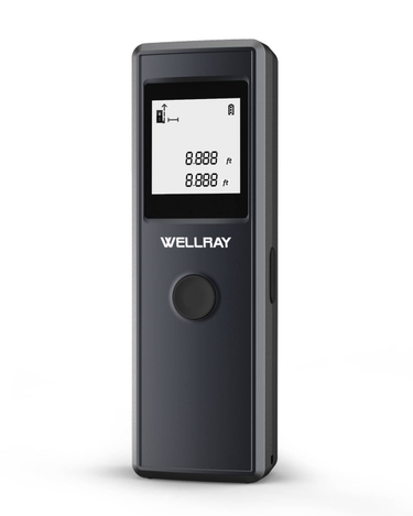 WELLRAY Laser Measuring Tool-165ft Range Laser Rangefinders With Area Volume Measurement, Portable Handheld Lazer Distance Meters For Construction&DIY_voghion.com