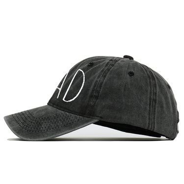Fashion DAD MOM Embroidery Baseball Caps Vintage Washed Cotton Adjustable Outdoor Sun Unisex Streetwear Hip Hop Couple Hats_voghion.com