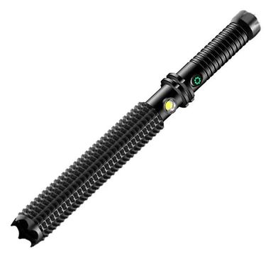 Multifunctional LED High-Brightness Long-Range Outdoor Rechargeable Emergency Light Patrol Baton Flashlight_voghion.com