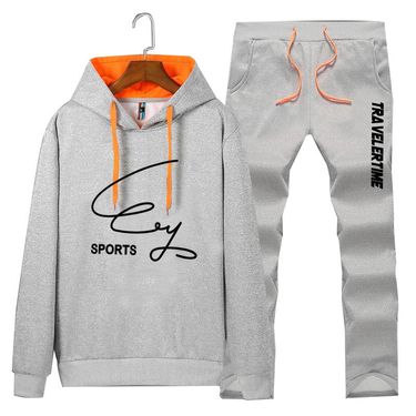 Men's Clothing 2024 new autumn sweatshirt suit men's teenagers fashion Korean version casual sports personality suit_mkmklike.com