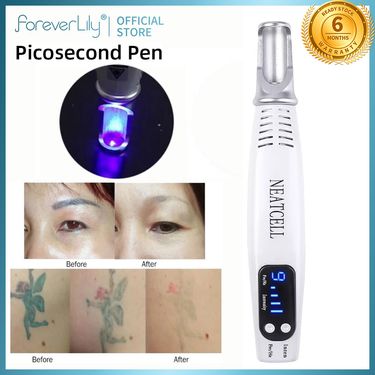 foreverlily Picosecond Pen Freckle Tattoo Removal Mole Dark Spot Eyebrow Pigment Laser Acne Treatment Red Blue Light_voghion.com