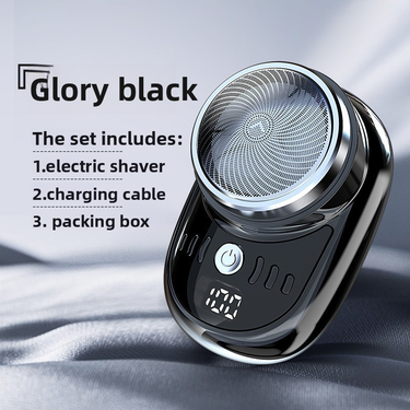 3D Rotary Electric Shaver For Men - Ultra-Quiet Under 36dB, Waterproof, USB Rechargeable, 60+ Mins Runtime, Floating Blades For Smooth Shaving_voghion.com