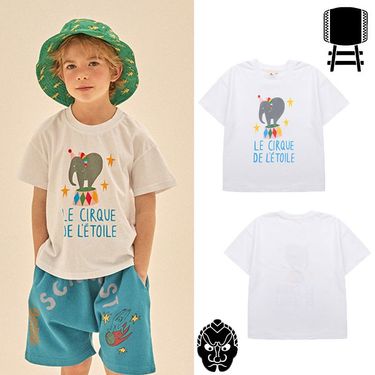Kid's Clothing Summer New JM Of The Trendy Children's Long Sleeved Men's And Women's Casual Children's Clothing Printed Elephant T Shirt_voghion.com