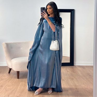Women's Clothing Dubai Spring Summer Party Glitter Cloth Dress Robe_voghion.com