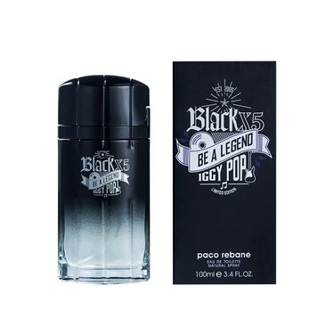 Brand Pampa BLACK XS Black Knight 100ML Rock Star Men's Temptation perfume_voghion.com
