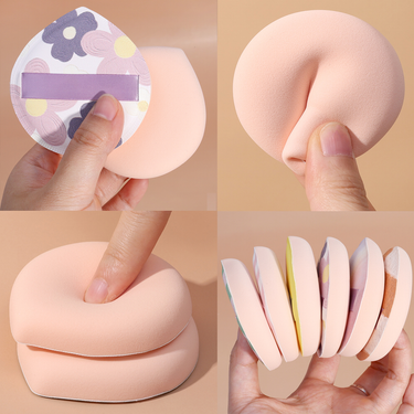 Women's Makeup 1 Sponge Wet Dry Use Makeup Bubble Powder Bubble Soft Cotton Facial Makeup Women's Beauty Tools_voghion.com
